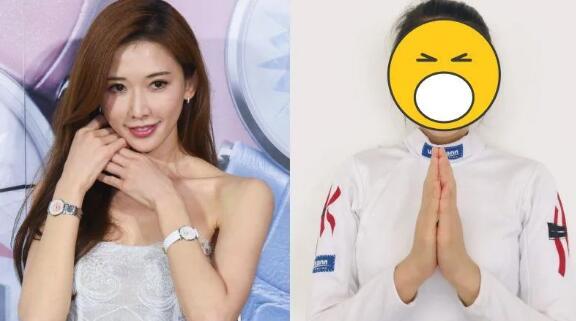 擊劍女神撞臉林志玲 暖舉征服媒體