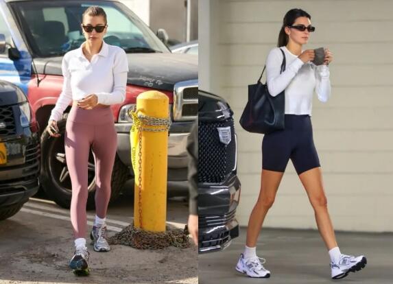 秋冬瑜珈褲穿搭！擔心別人說你沒穿褲子？學Hailey Bieber、Kendall Jenner等明星的健身房穿搭 瑜珈褲也可以很時尚！