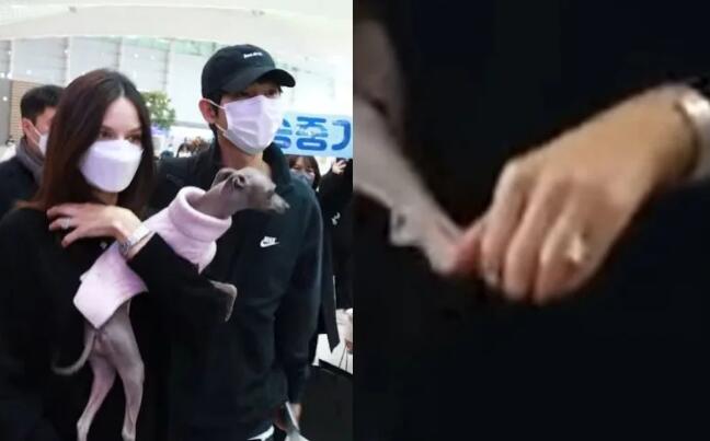 宋仲基擁老婆現身 Katy鑽戒扯翻大