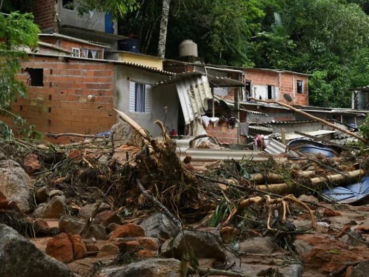巴西聖保羅州雨災造成至少36人死亡40人失蹤
