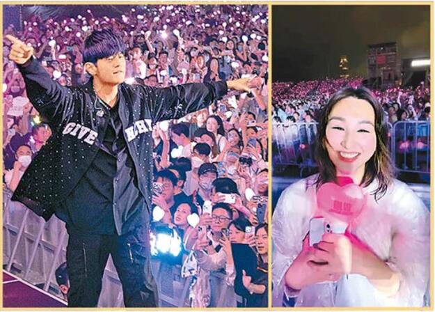群星趕尾場朝聖變粉絲 高海寧冒雨捧周杰倫 唱到聲沙